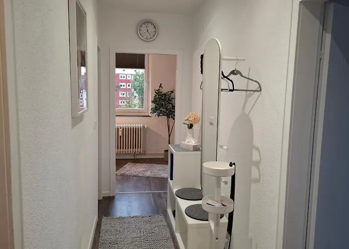 Modernes 2 City-apartment In - Nahe Autostadt, Parkplatz & Wlan, Citystay Gti 沃尔夫